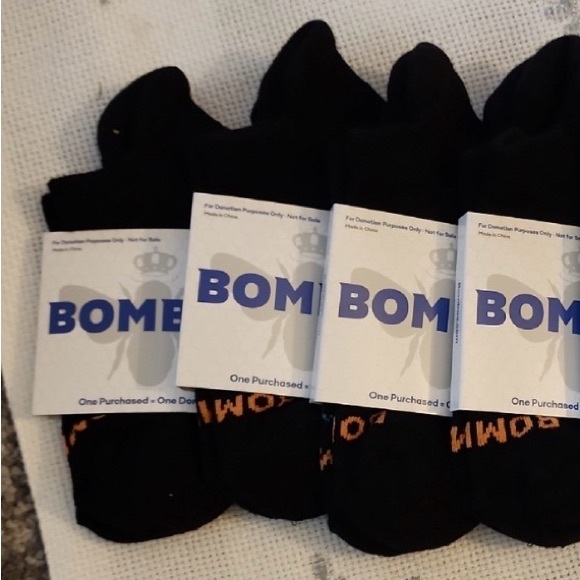 Bombas Accessories - Bombas Womans XS Black Socks.  4 pairs NWT